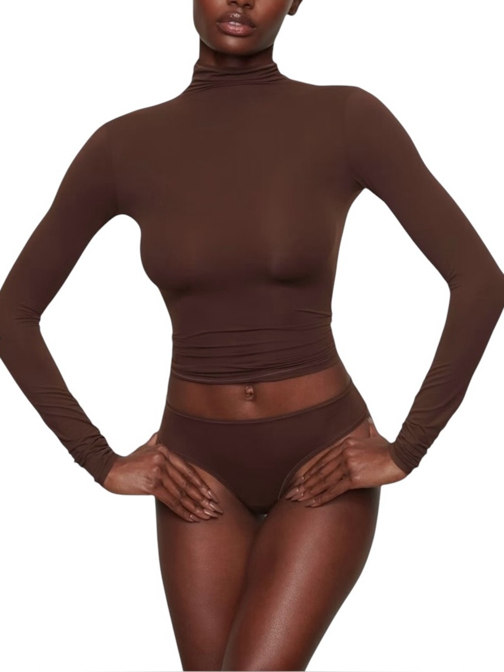 SKIMS Fits Everybody Turtleneck Top
